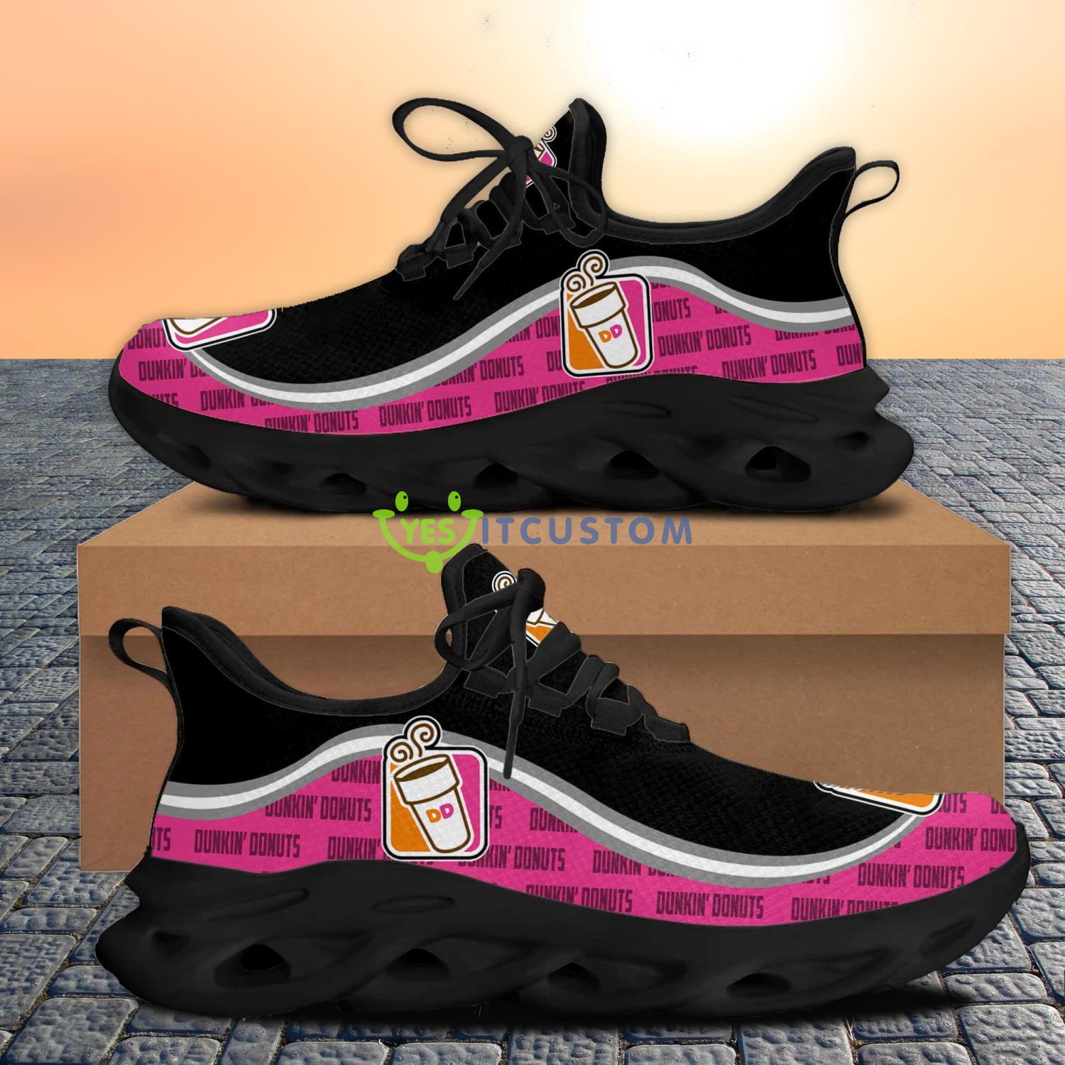 Dunkin’ Donuts Logo Printed Running Sneakers Max Soul Shoes Sport Gift For Men And Women Product Photo 1