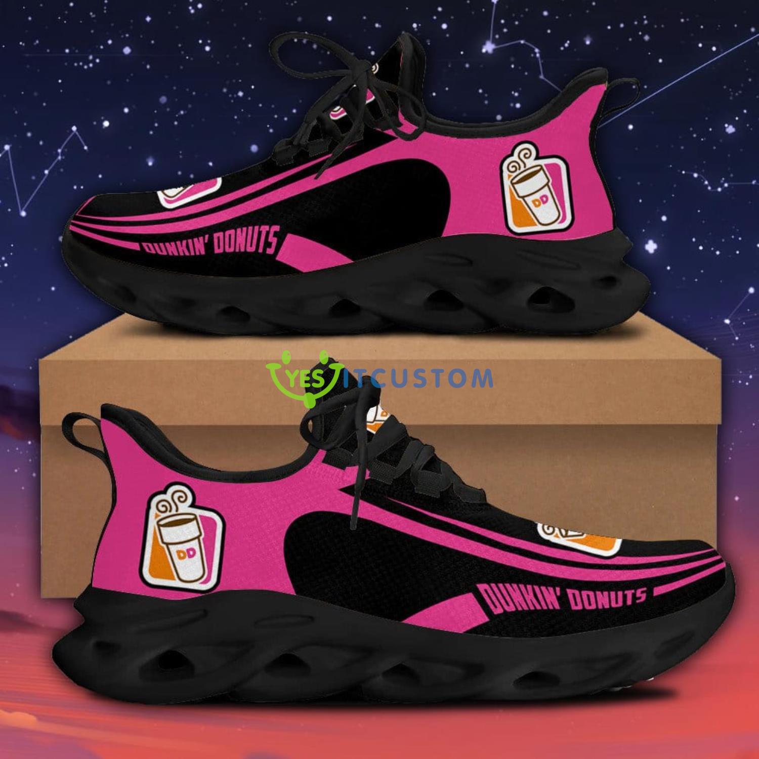 Dunkin’ Donuts Lover Running Sneakers Max Soul Shoes Sport Gift For Men And Women Product Photo 1