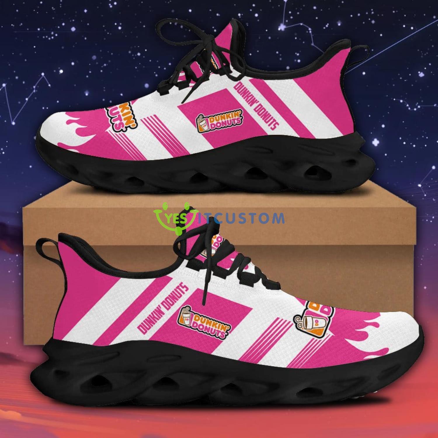 Dunkin’ Donuts Running Sneakers Max Soul Shoes Sport Gift For Dunkin’ Donuts Lover Product Photo 1