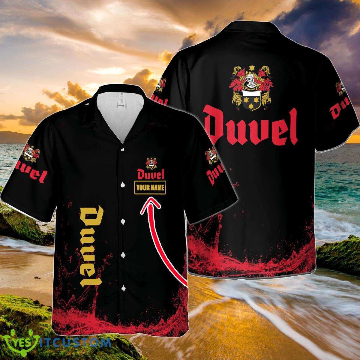 Duvel Custom Name Hawaiian Shirt Trendy Summer Gift For Beach Lovers Product Photo 1