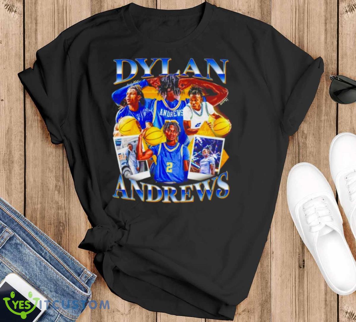 Dylan Andrews Retro Shirt - Black T-Shirt