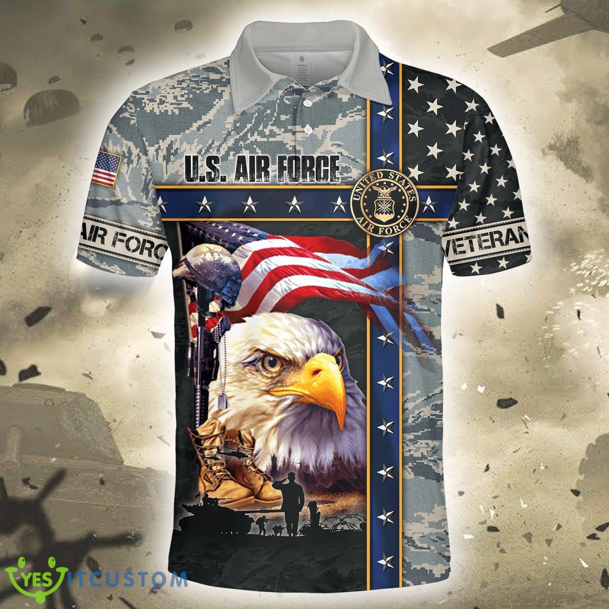 Eagle US Air Force 3D Polo Shirt 8 Eagle US Air Force 3D Polo Shirt - Eagle US Air Force 3D All Over Printed Unisex Shirts_16