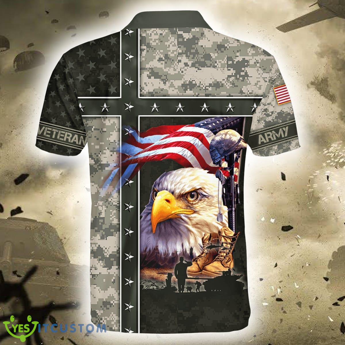 Eagle U.S Army 3D Polo Shirt 7 Eagle U.S Army 3D Polo Shirt - Eagle U.S Army 3D All Over Printed Unisex Shirts_15