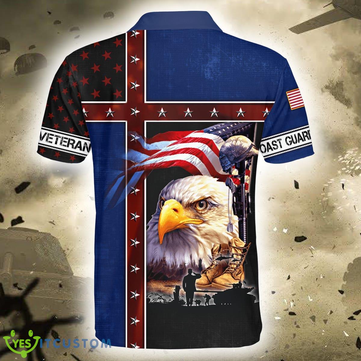 Eagle US Coast Guard 3D Polo Shirt - Eagle US Coast Guard 3D All Over Printed Unisex Shirts_15