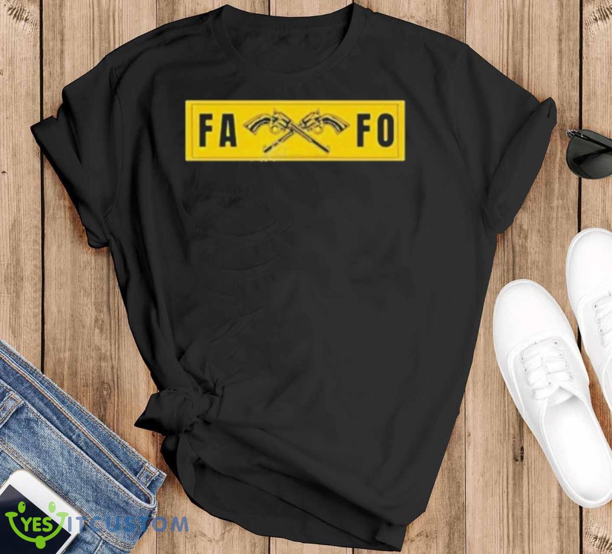Fa Fo Collin County Libertarian Party Shirt 8 Fa Fo Collin County Libertarian Party Shirt - Black T-Shirt