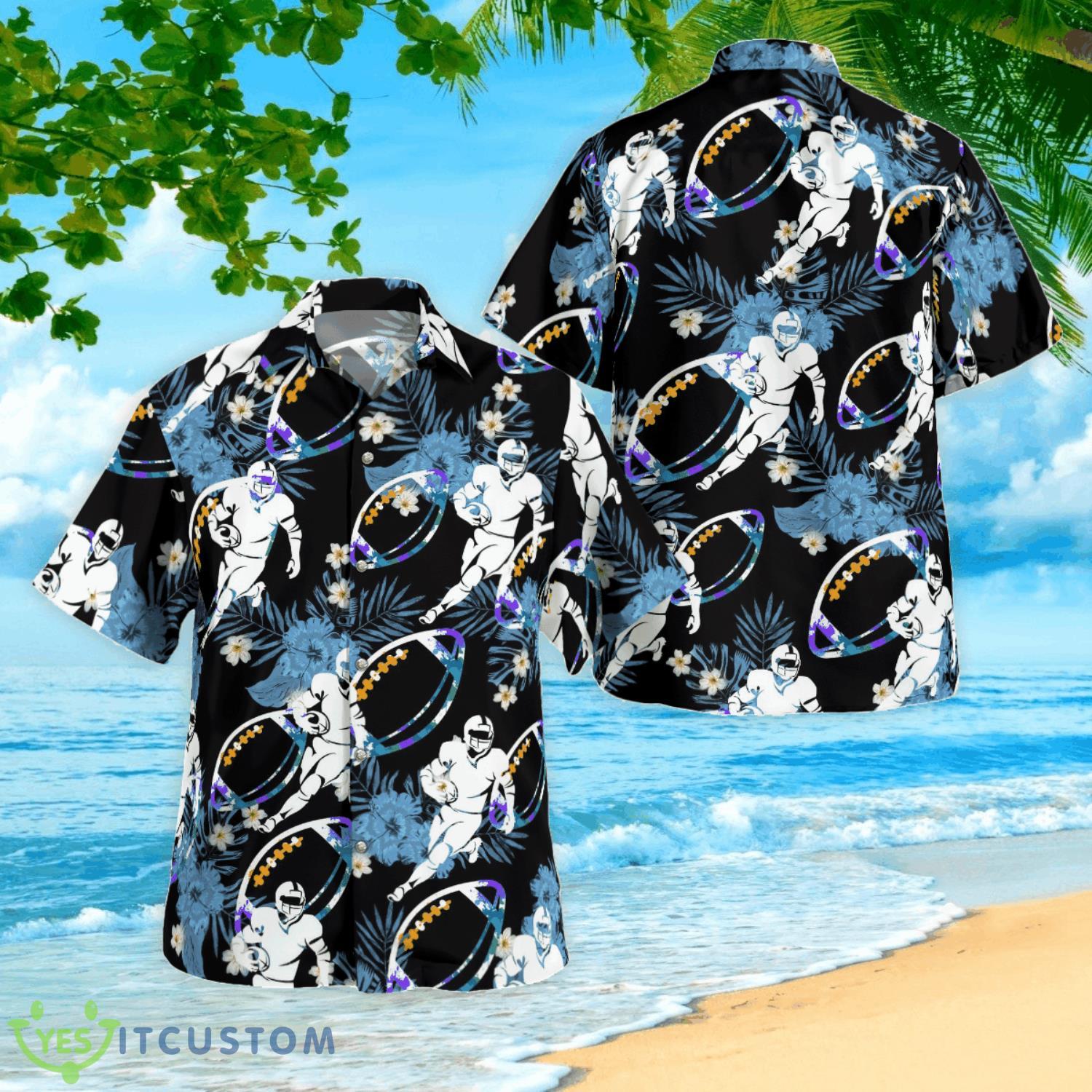 Football Hawaiian Shirt Summer Gift Product Photo 1