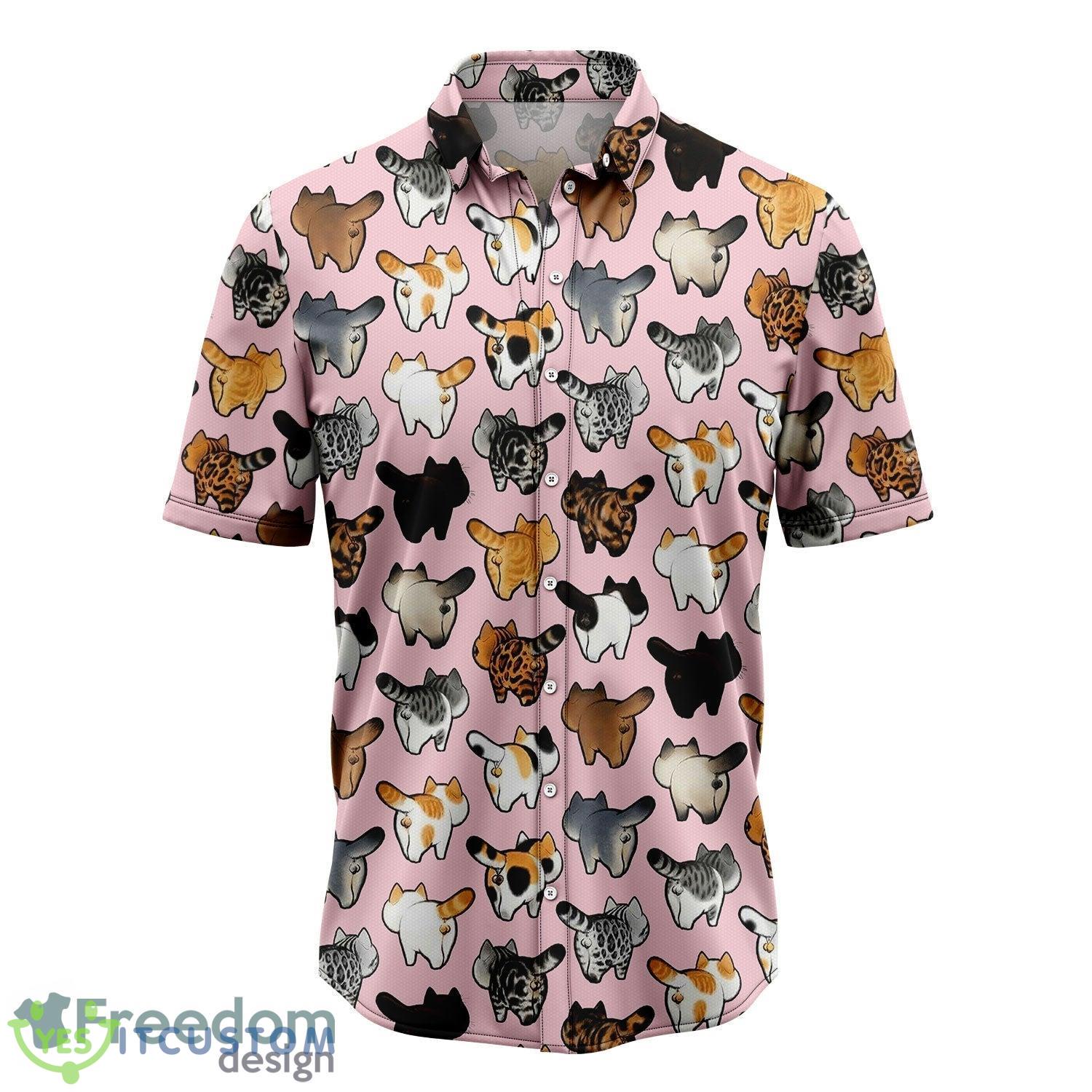 Freaking Love Cats Gift for Cat Lovers Hawaiian Shirt Gift For Men Women - Freaking Love Cats Gift for Cat Lovers Hawaiian Shirt Gift For Men Women