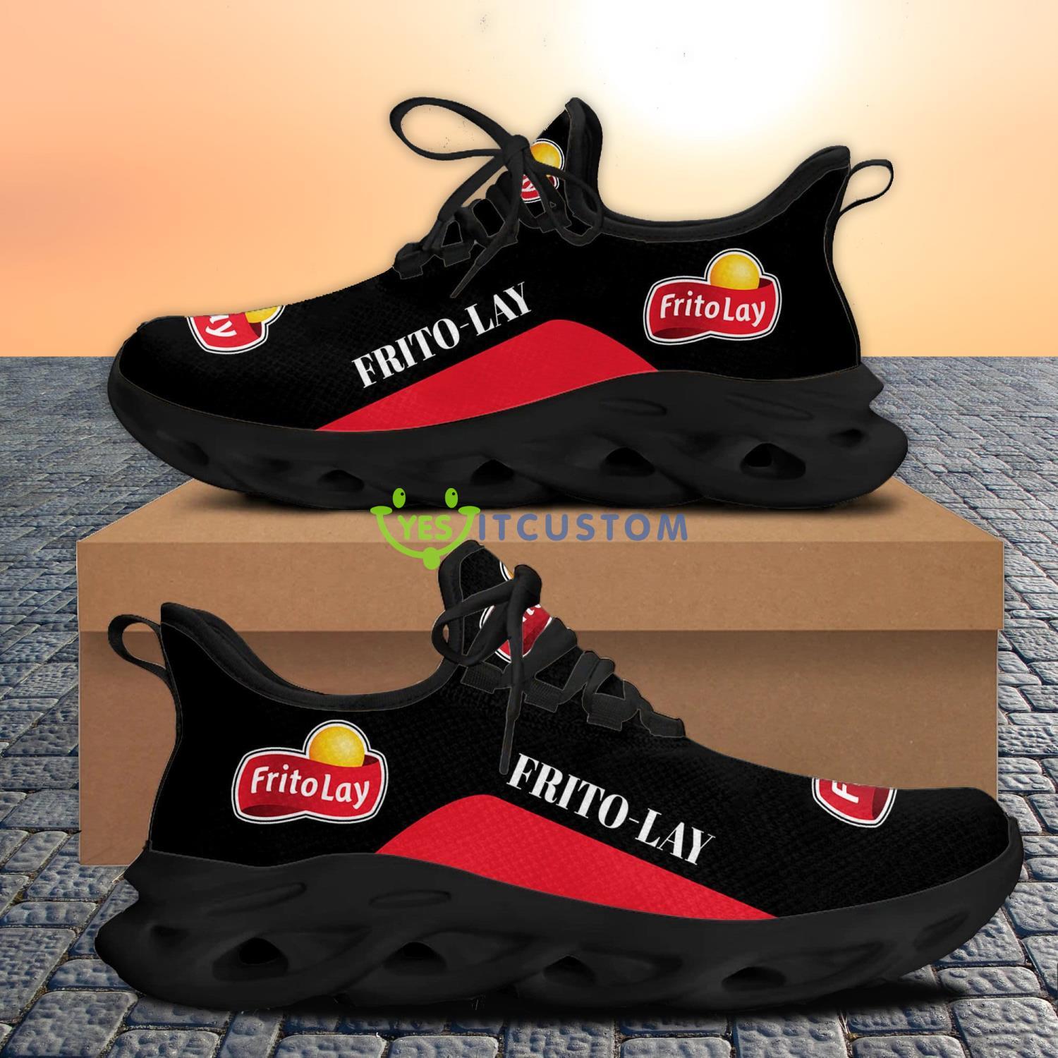 Frito-Lay Black red Running Sneakers Max Soul Shoes Sport Gift For Men And Women Product Photo 1