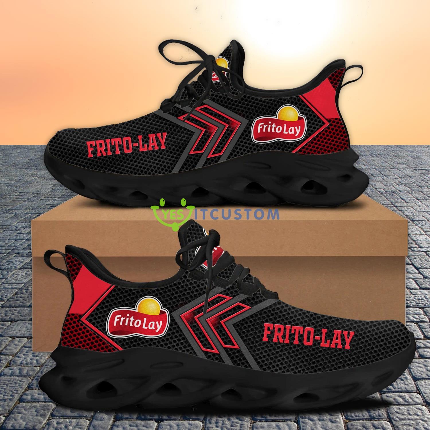 Frito-Lay Running Sneakers Unique Max Soul Shoes Sport Gift For Men And Women Product Photo 1