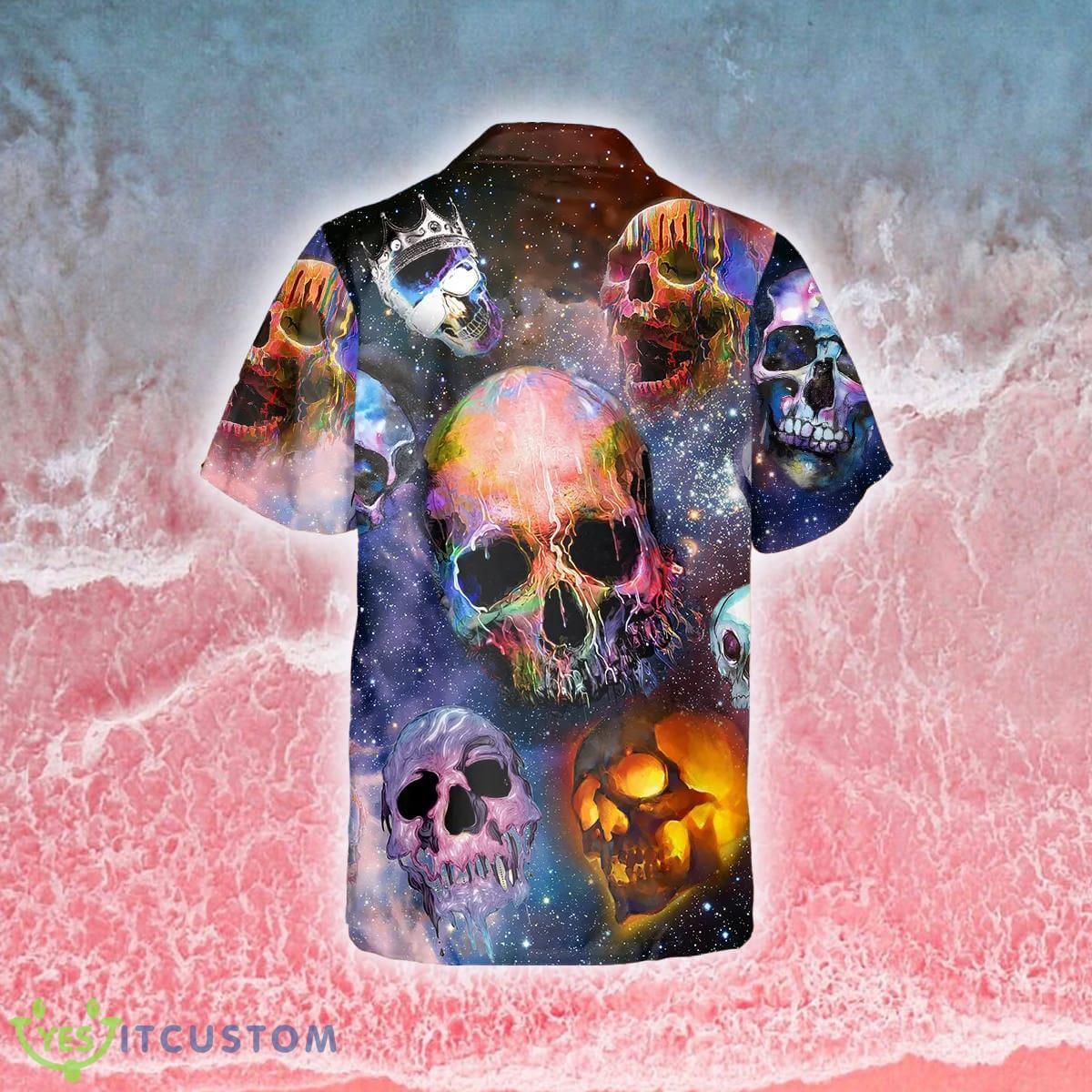 Galaxy Skull 3D Hawaiian Shirt Gift For Men And Women 7 Galaxy Skull 3D Hawaiian Shirt Gift For Men And Women - Galaxy Skull Hawaiian Shirt_2