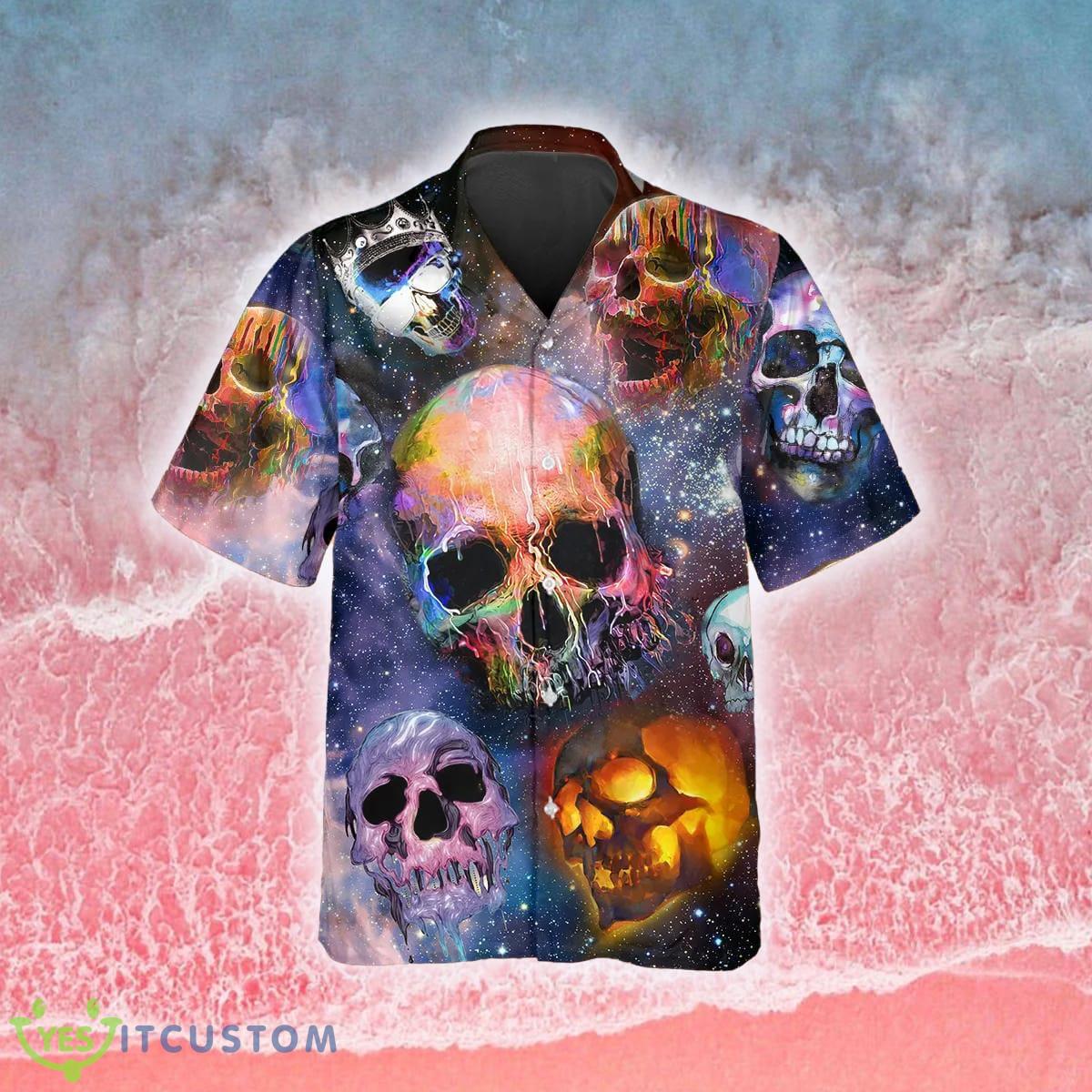 Galaxy Skull 3D Hawaiian Shirt Gift For Men And Women 3 Galaxy Skull 3D Hawaiian Shirt Gift For Men And Women - Galaxy Skull Hawaiian Shirt_3