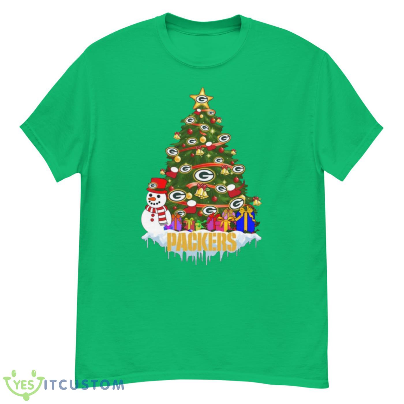Green Bay Packers Merry Christmas NFL Football Sports T Shirt 3 Green Bay Packers Merry Christmas NFL Football Sports T Shirt - G500 Men’s Classic T-Shirt-3