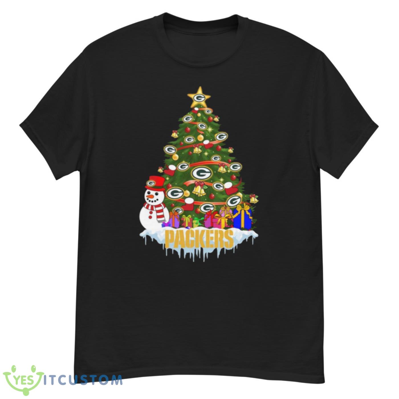 Green Bay Packers Merry Christmas NFL Football Sports T Shirt 4 Green Bay Packers Merry Christmas NFL Football Sports T Shirt - G500 Men’s Classic T-Shirt