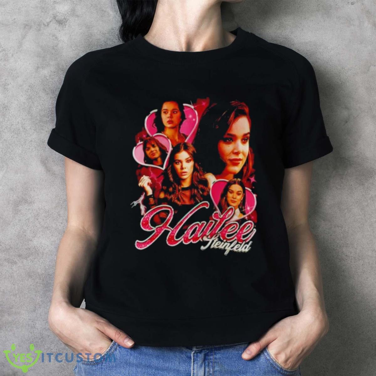 Hailee Steinfeld Retro Shirt 9 Hailee Steinfeld Retro Shirt - Ladies T-Shirt