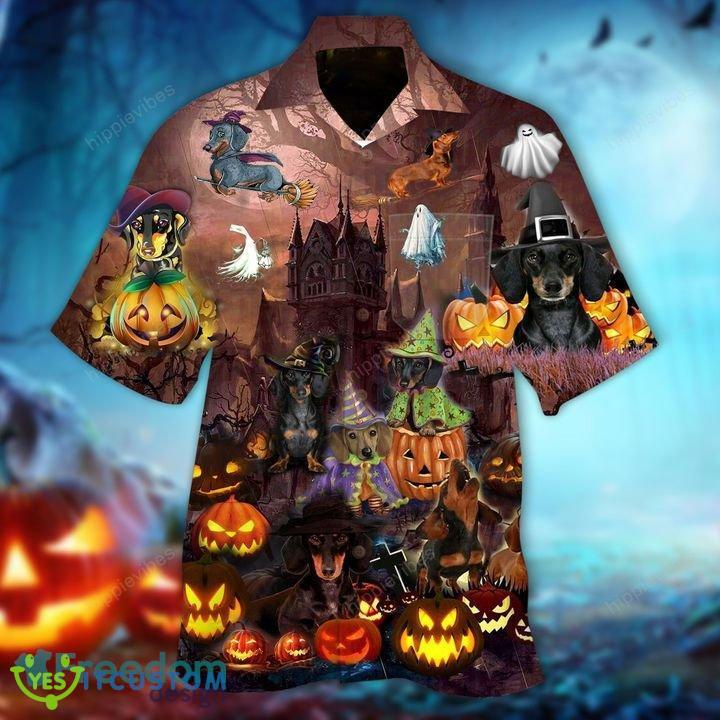 Halloween Amazing Dachshund for Dog Lover Hawaiian Shirt - Halloween Amazing Dachshund for Dog Lover Hawaiian Shirt