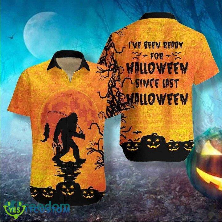 Halloween Bigfoot Scary Night Hawaiian Shirt Gift For Men Women - Halloween Bigfoot Scary Night Hawaiian Shirt Gift For Men Women