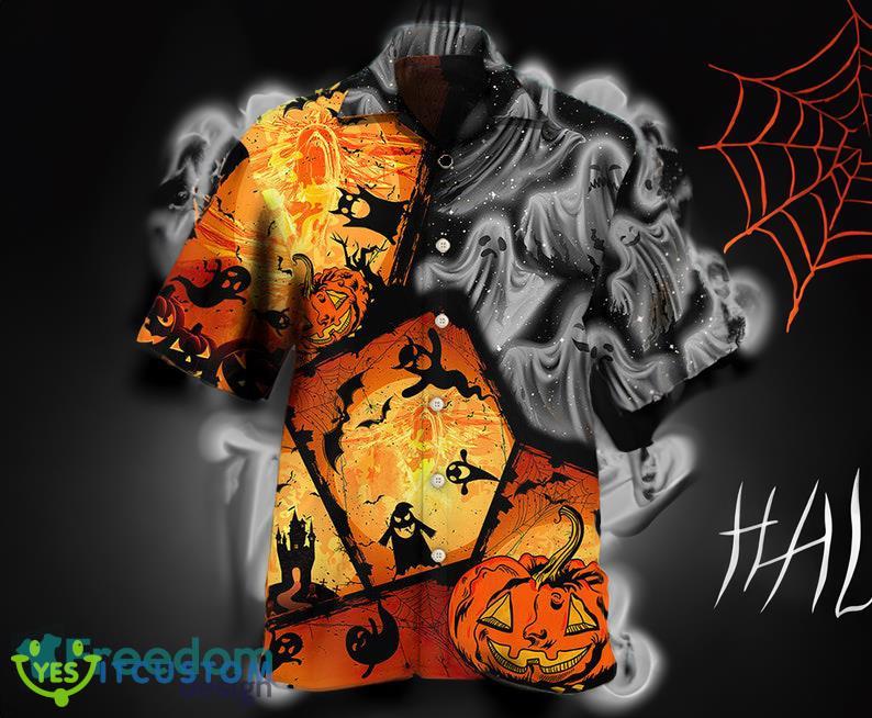 Halloween Ghost Pumpkin Scary Cool Design Shirt for Halloween Lover Hawaiian Shirt - Halloween Ghost Pumpkin Scary Cool Design Shirt for Halloween Lover Hawaiian Shirt
