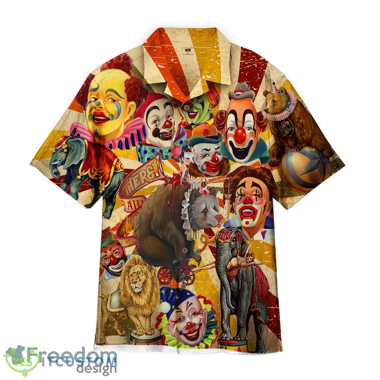 Halloween More Clowning Less Frowning Hawaiian Shirt Gift For Men Women - Halloween More Clowning Less Frowning Hawaiian Shirt Gift For Men Women