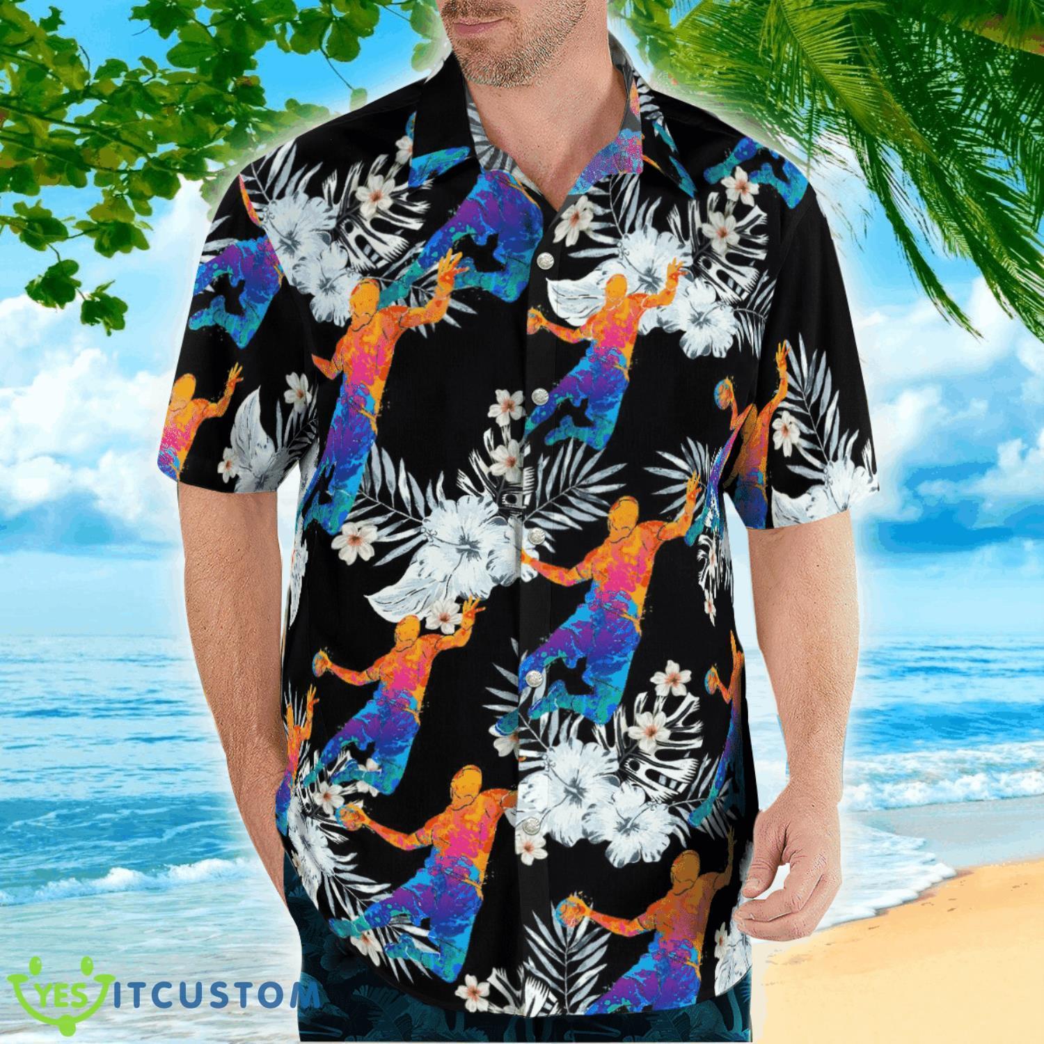 Handball Hawaiian Shirt Summer Gift Product Photo 2