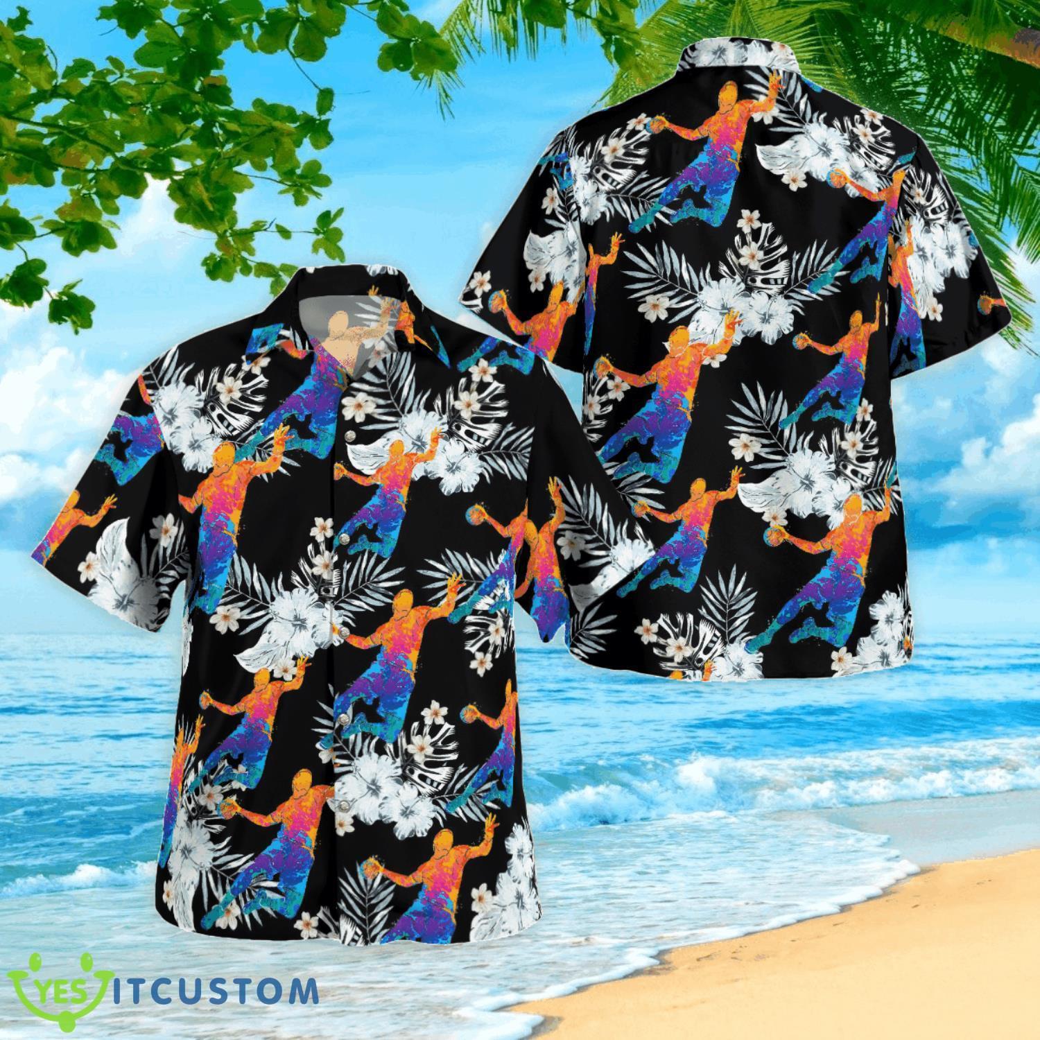 Handball Hawaiian Shirt Summer Gift 3 Handball Hawaiian Shirt Summer Gift Product Photo 3