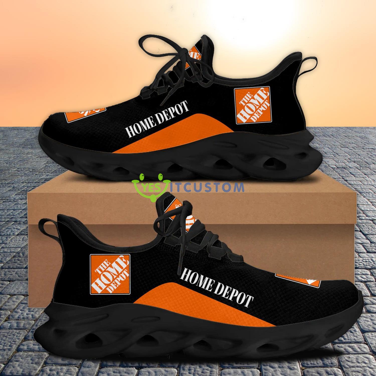 Home Depot Running Sneakers Max Soul Shoes Black Orange Sport Gift For Men And Women Product Photo 1