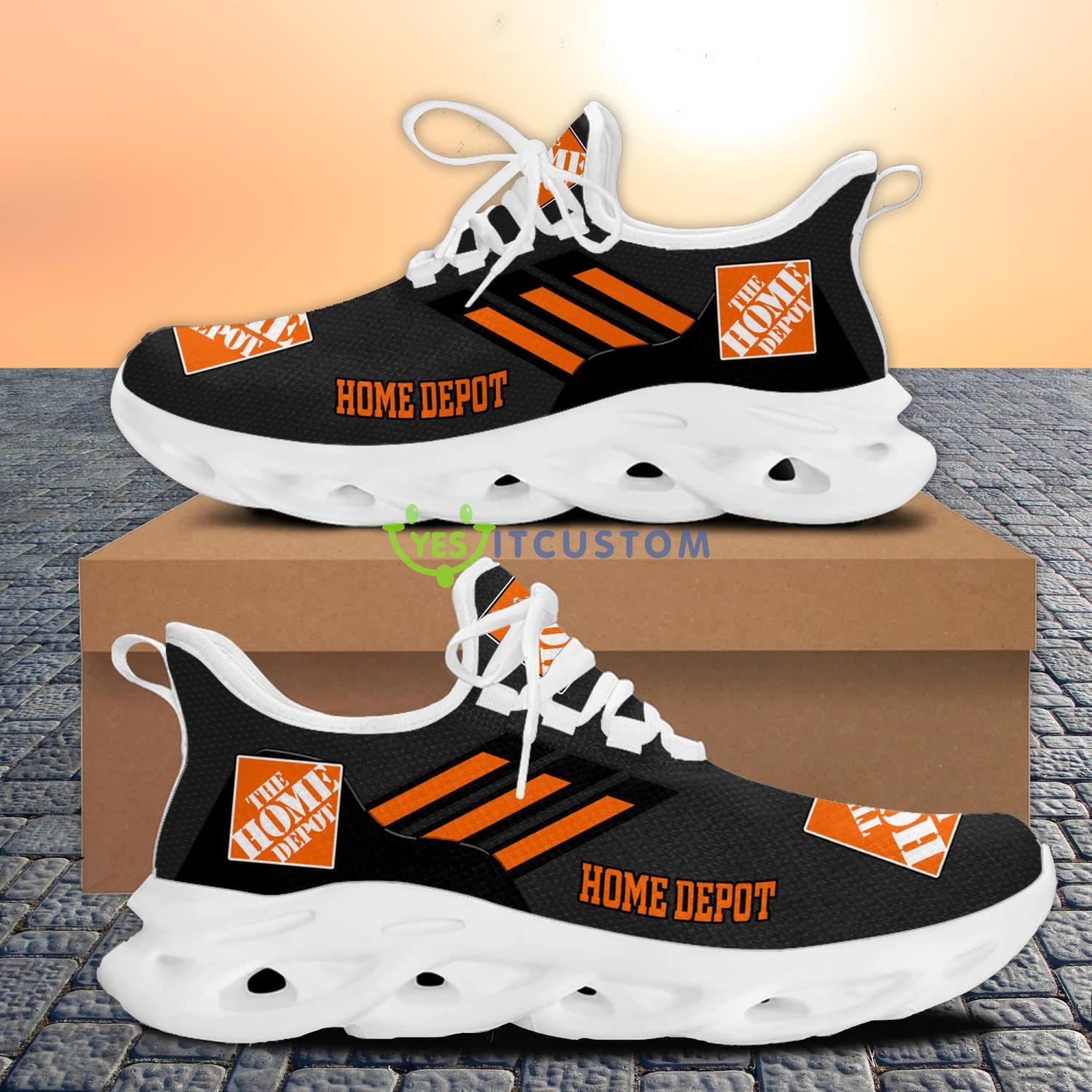 Home Depot Running Sneakers Max Soul Shoes Sport Gift For Men And Women Orange Striped 6 Home Depot Running Sneakers Max Soul Shoes Sport Gift For Men And Women Orange Striped Product Photo 2