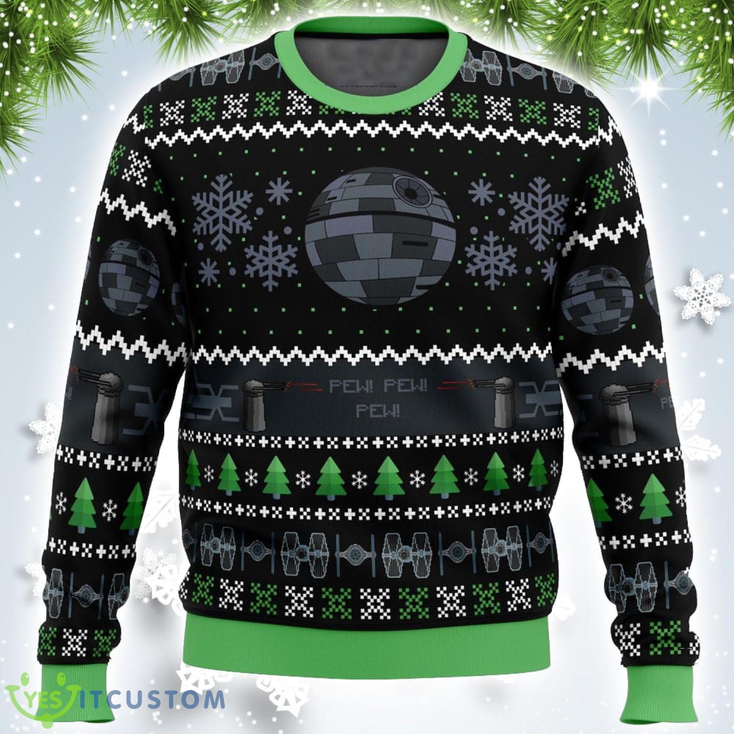 Imperial Death Star Star Wars Xmas Gift 3D Ugly Christmas Sweater For Men And Women 5 Imperial Death Star Star Wars Xmas Gift 3D Ugly Christmas Sweater For Men And Women Product Photo 1