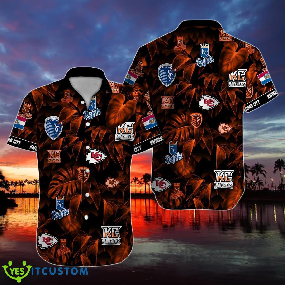 Kansas City Hawaii Shirt Sport Teams Best Gift Product Photo 1