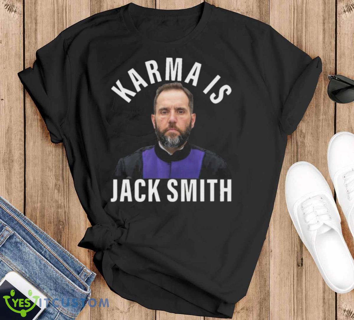 Karma Is Jack Smith T Shirt 8 Karma Is Jack Smith T Shirt - Black T-Shirt