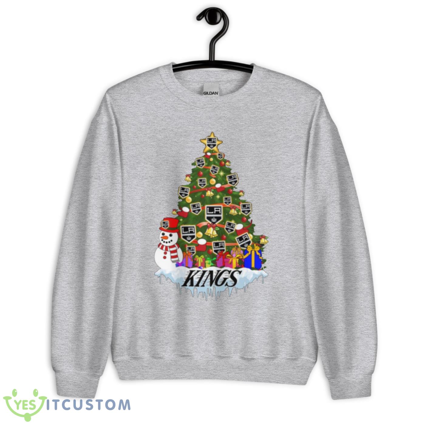 Los Angeles Kings Merry Christmas NHL Hockey Sports T Shirt 17 Los Angeles Kings Merry Christmas NHL Hockey Sports T Shirt - Unisex Crewneck Sweatshirt-1