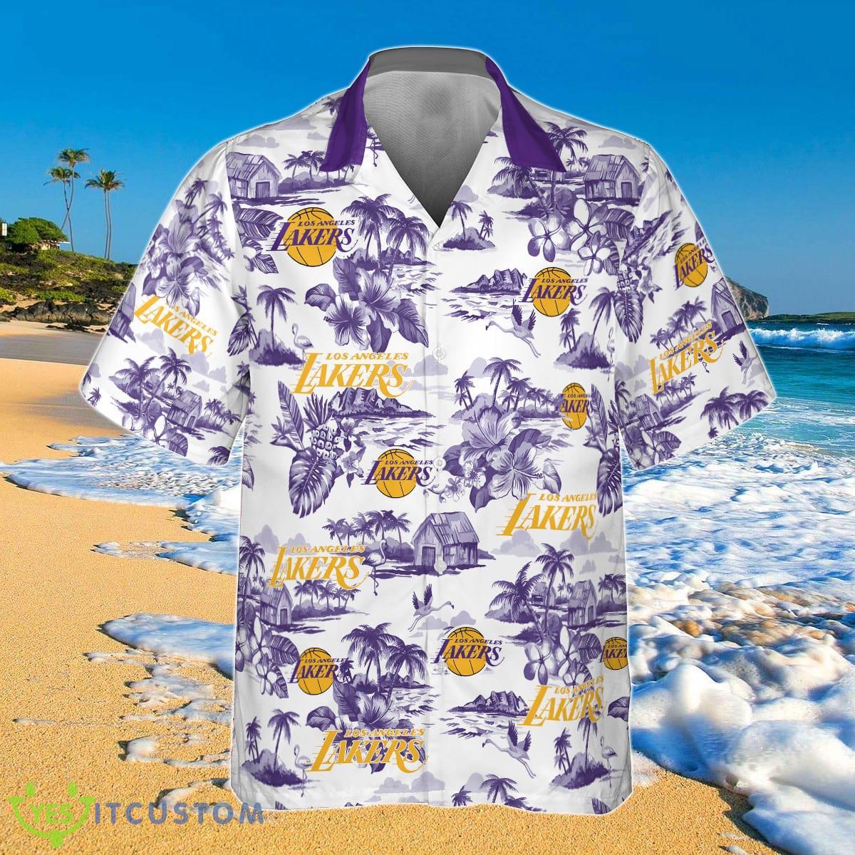 Los Angeles Lakers Hawaiian Shirt Best Gift For Friends Product Photo 1