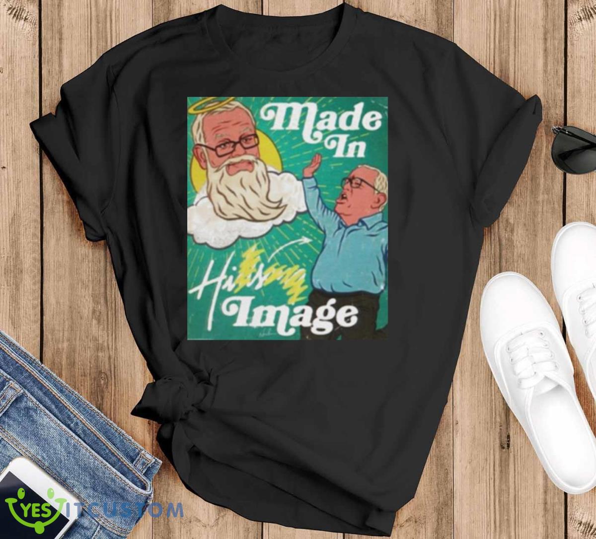 Made In His Image Scott Morrison Shirt - Black T-Shirt