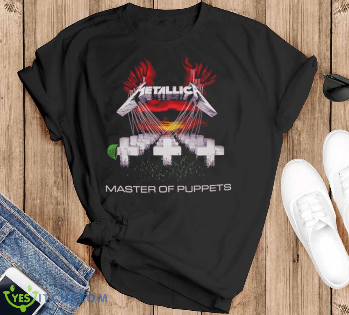 MASTER OF PUPPETS T SHIRT - Black T-Shirt