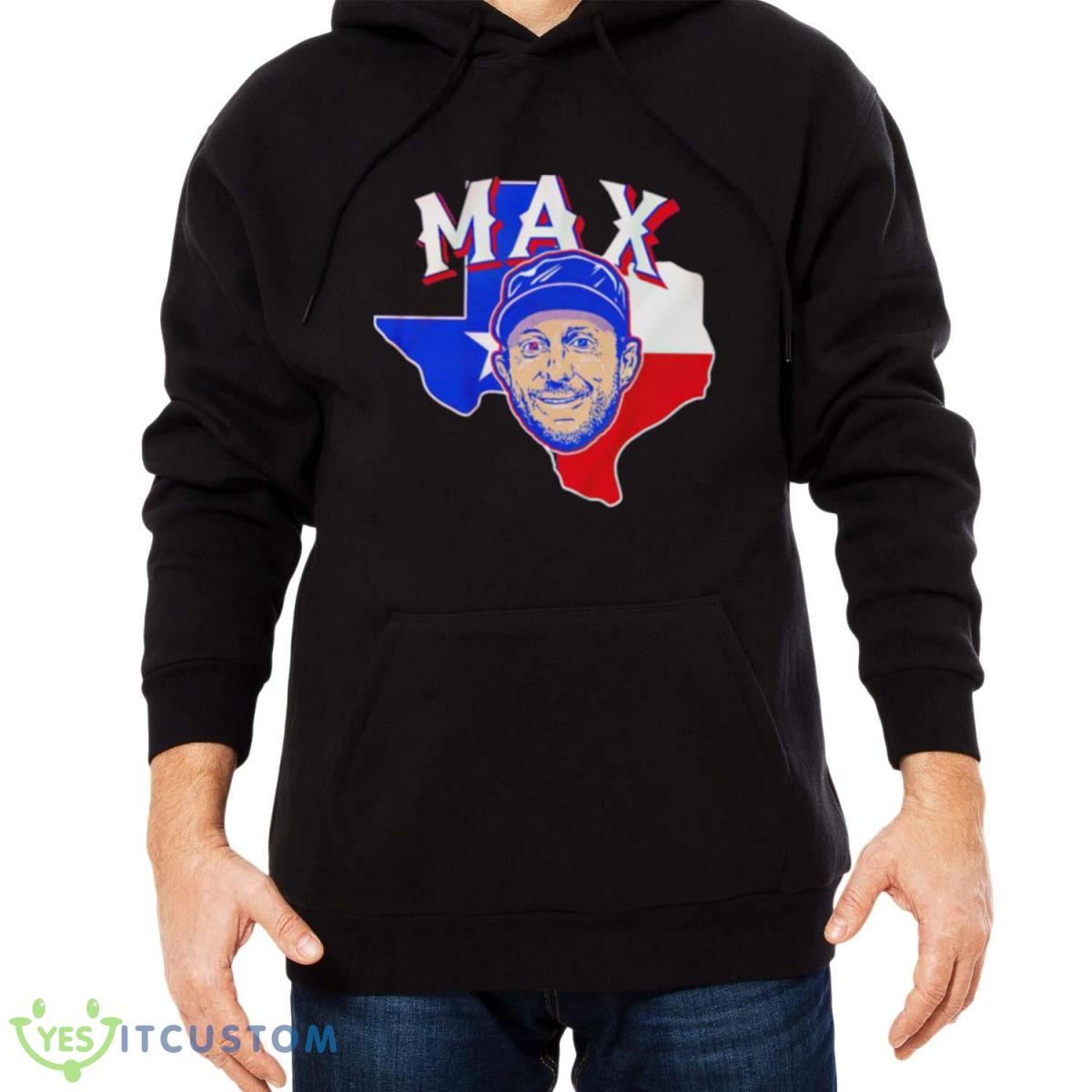 Max Scherzer Texas Face Shirt 3 Max Scherzer Texas Face Shirt - Men Black Hoodie