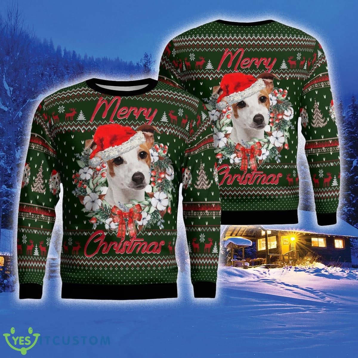 Merry Christmas Jack Russell Christmas Ugly Sweater Gift For Men And Women - Merry Christmas Jack Russell Christmas Ugly Sweater_1