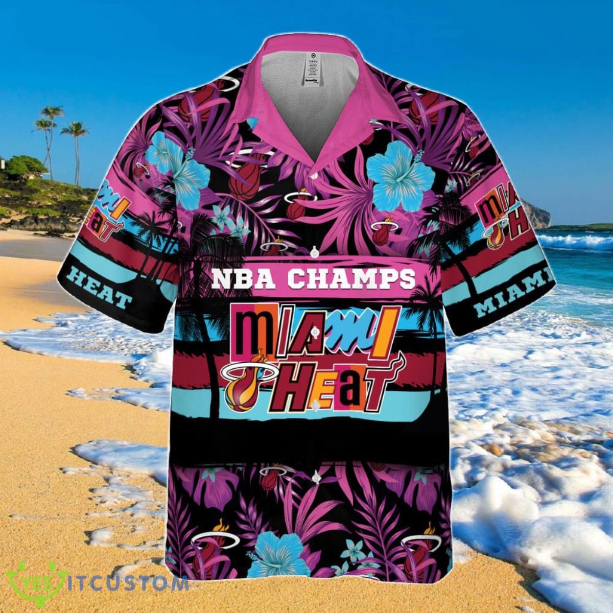 Miami Heat Hawaiian Shirt Best Gift For Friends Product Photo 2