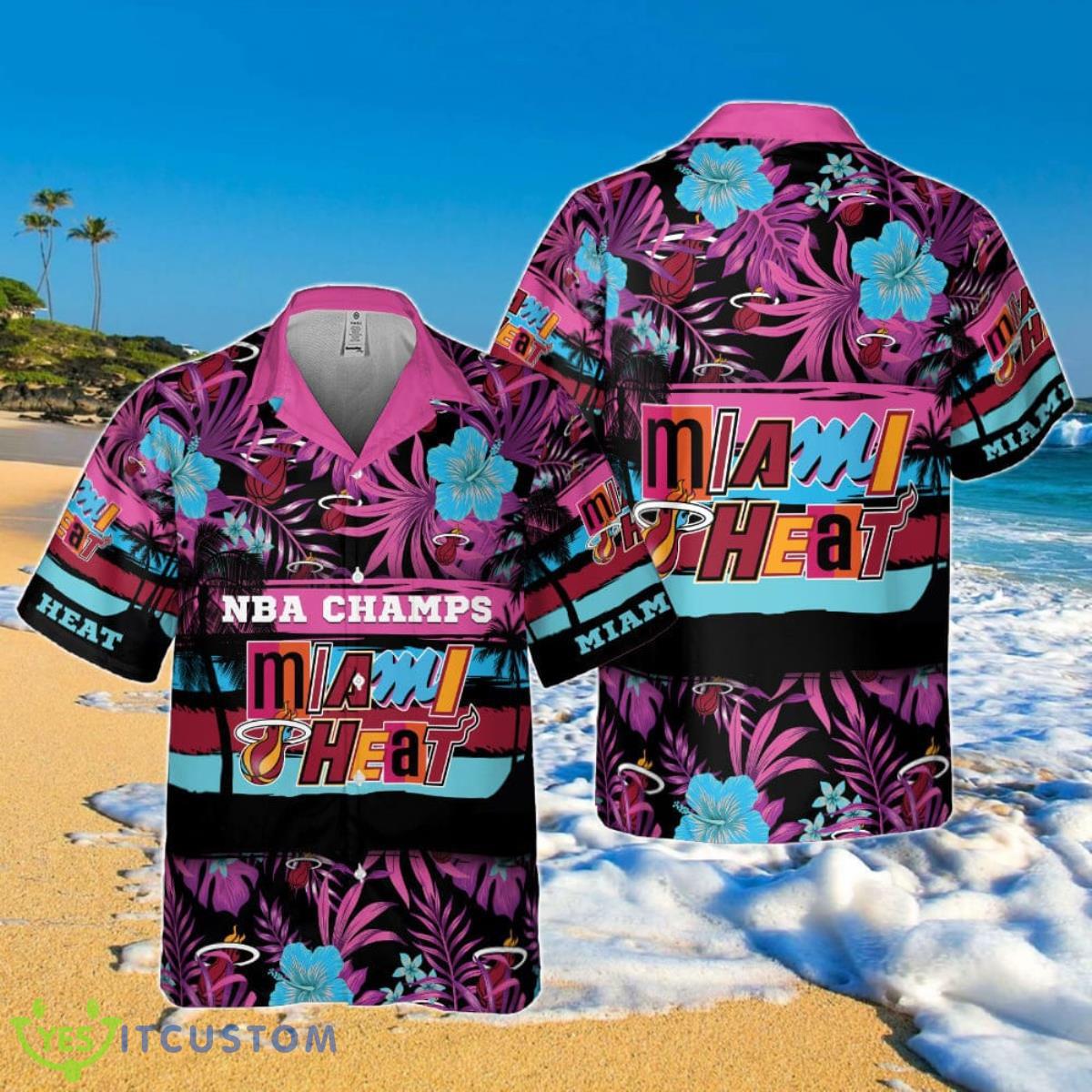 Miami Heat Hawaiian Shirt Best Gift For Friends Product Photo 1
