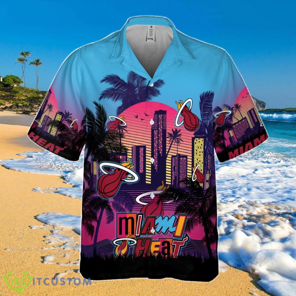 Miami Heat Hawaiian Shirt Impressive Gift For Men And Women Product Photo 2