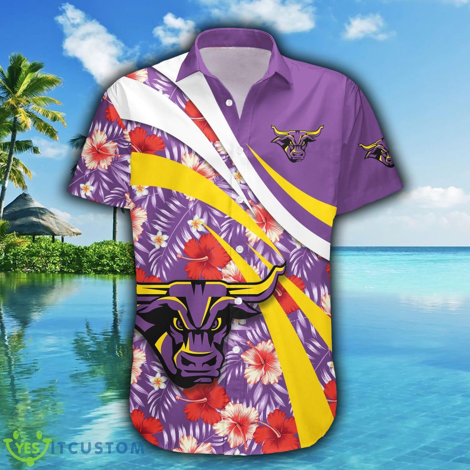 Minnesota State Mavericks 3D Hawaiian Shirt Hibiscus Sport Style NCAA Summer Beach For Fans Gift - Minnesota State Mavericks Hawaii Shirt Hibiscus Sport Style - NCAA_2