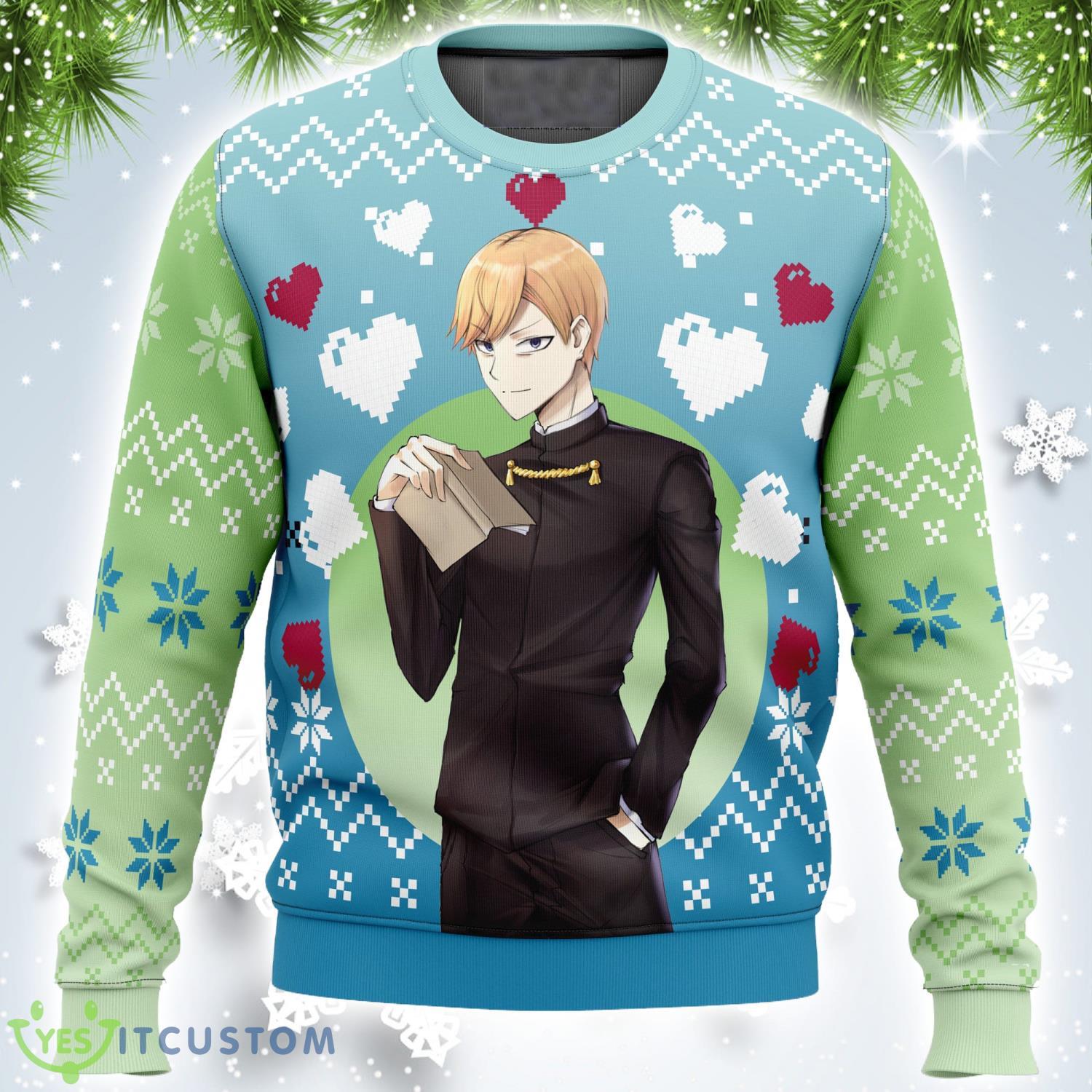 Miyuki Shirogane Kaguya-sama Love Is War Xmas Gift 3D Ugly Christmas Sweater For Men And Women Product Photo 1