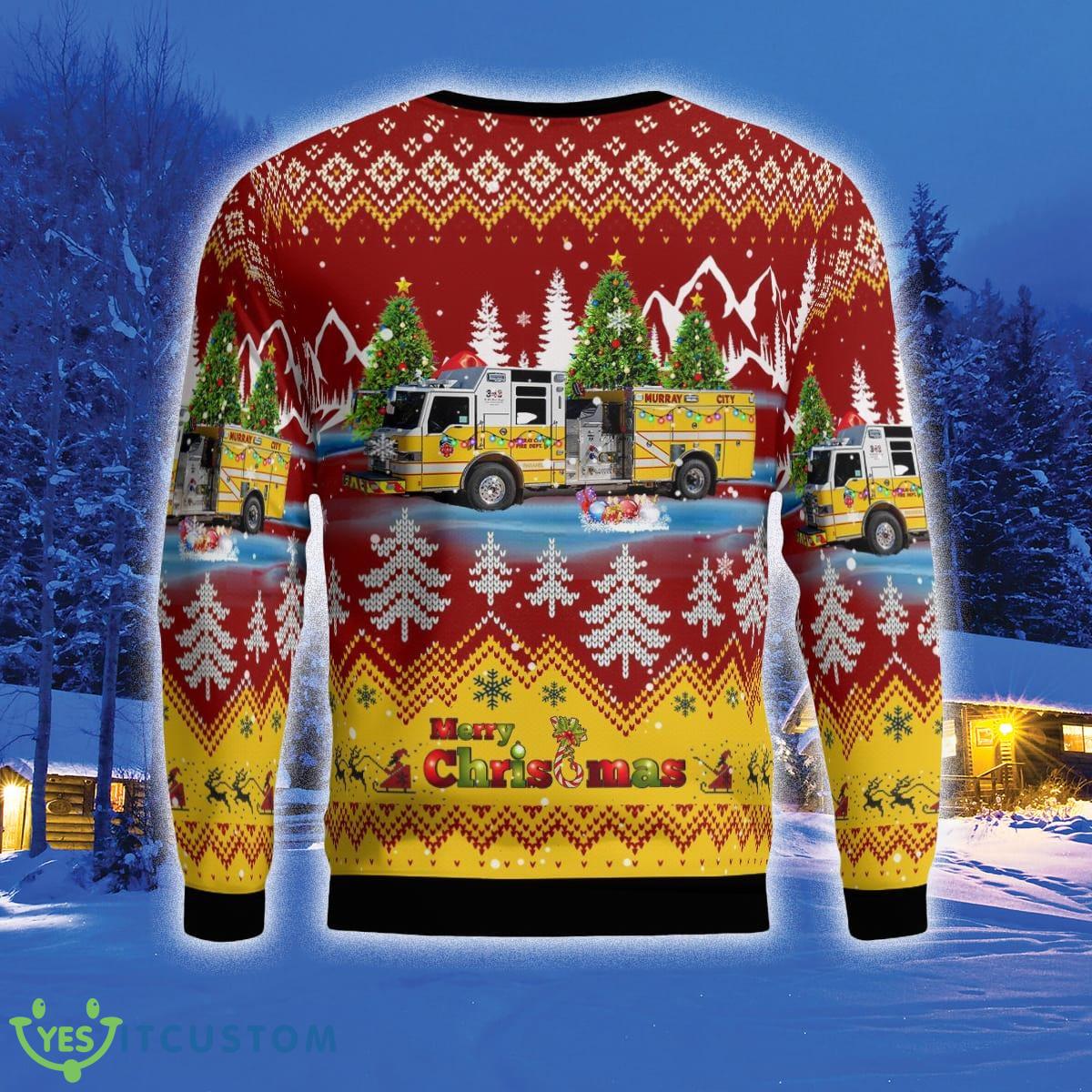Murray Utah Murray City Fire Department 3D Sweater For Men And Women Gift For Christmas 3 Murray Utah Murray City Fire Department 3D Sweater For Men And Women Gift For Christmas - Murray, Utah, Murray City Fire Department Ugly Sweater_3