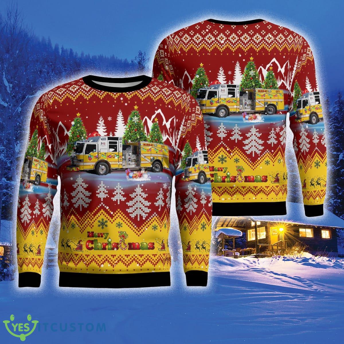 Murray Utah Murray City Fire Department 3D Sweater For Men And Women Gift For Christmas - Murray, Utah, Murray City Fire Department Ugly Sweater_1