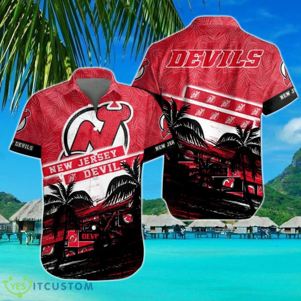 New Jersey Devils-NHL Hawaiian Shirt Impressive Gift For Men And Women Fans Product Photo 1