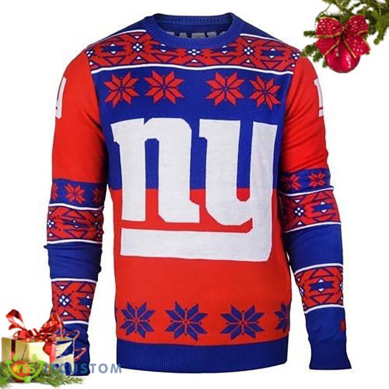 New York Giants Big Logo Ugly Ideas Funny Ugly Christmas Sweater 5 New York Giants Big Logo Ugly Ideas Funny Ugly Christmas Sweater - New York Giants Big Logo Ugly Crew Neck Sweater_1
