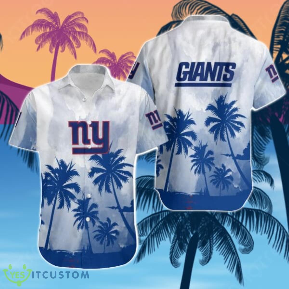New York Giants Coconut Trees NFL Men Women Special Gift For Fans Product Photo 1