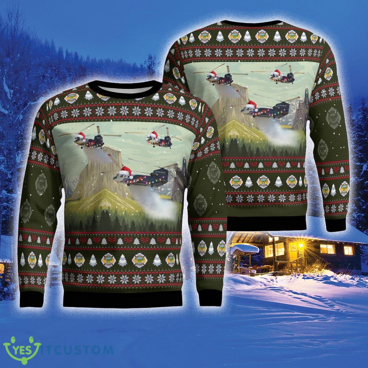 NLSI0611BC09 Orange County Fire Authority Boeing CH-47D Chinook Helicopter 3D Sweater For Men And Women Gift For Christmas - NLSI0611BC09 Orange County Fire Authority Boeing CH-47D Chinook Helicopter Christmas_1