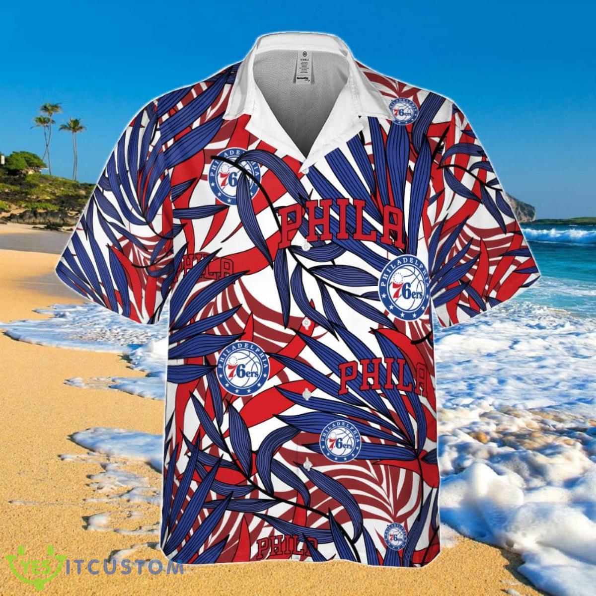 Philadelphia 76ers Hawaiian Shirt Unique Gift For Men And Women Product Photo 2
