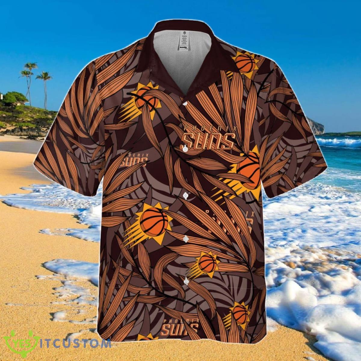 Phoenix Suns Hawaiian Shirt Impressive Gift For Friends Product Photo 2