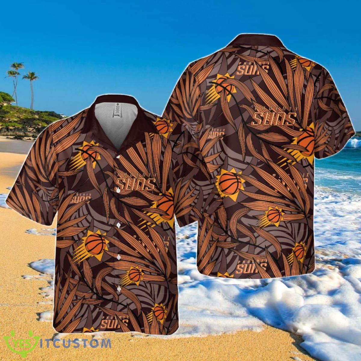 Phoenix Suns Hawaiian Shirt Impressive Gift For Friends Product Photo 1