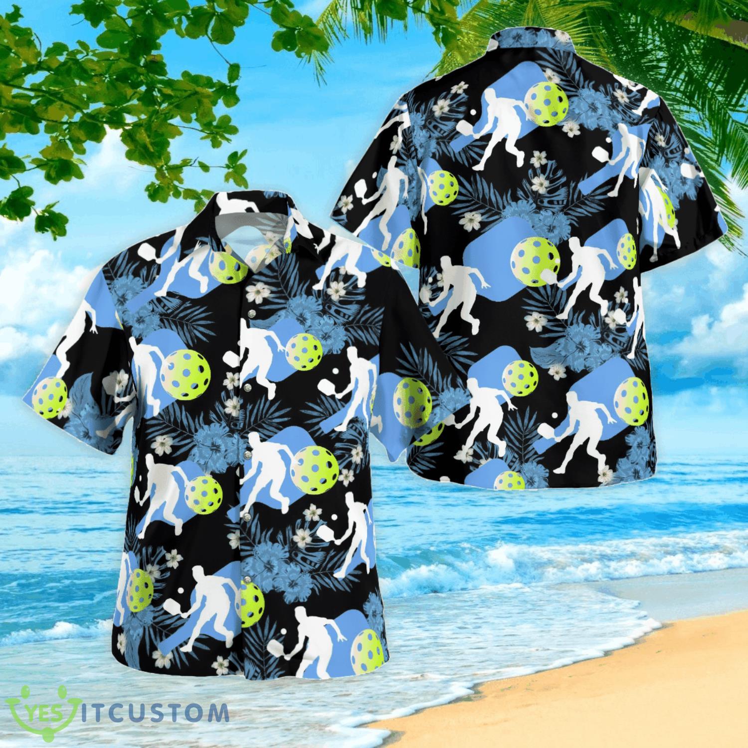 Pickleball Hawaiian Shirt Summer Gift 5 Pickleball Hawaiian Shirt Summer Gift Product Photo 2